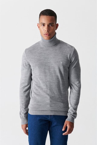 Jersey regular fit - Gris