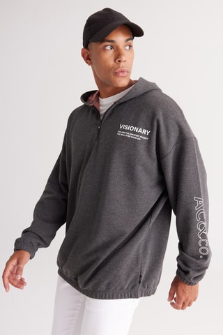 Sudadera con capucha - Antracita