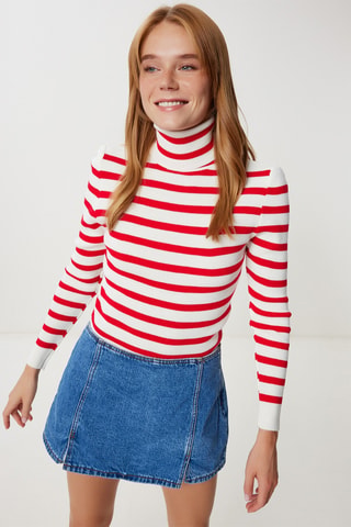 Jersey de lana - Rojo