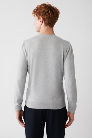 Jersey regular fit - Gris
