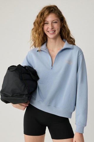 Sudadera regular fit - Azul claro