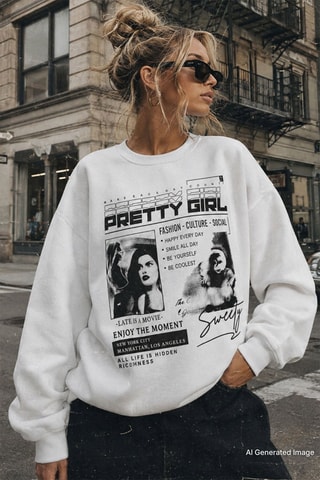 Sudadera - Blanco