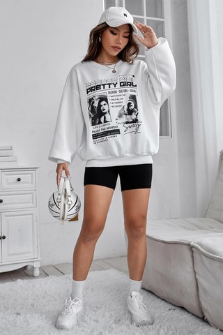 Sudadera - Blanco