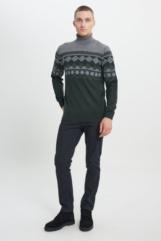 Jersey - Verde y gris