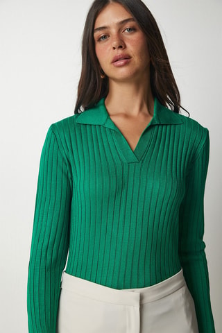 Jersey regular fit - Verde