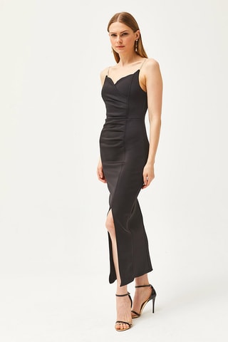 Vestido largo - Negro
