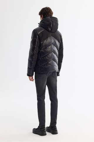 Anorak de esquí con capucha - Negro