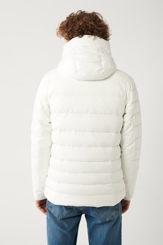 Anorak con capucha - Blanco