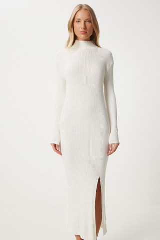 Vestido jersey - Crudo
