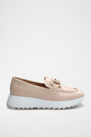 Mocasines - Beige y nude