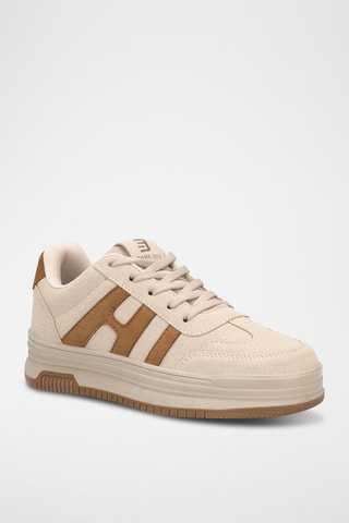 Zapatillas - Beige y marrón