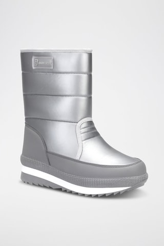 Botines con plataforma - Gris
