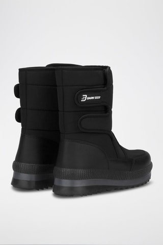 Botines con plataforma - Negro