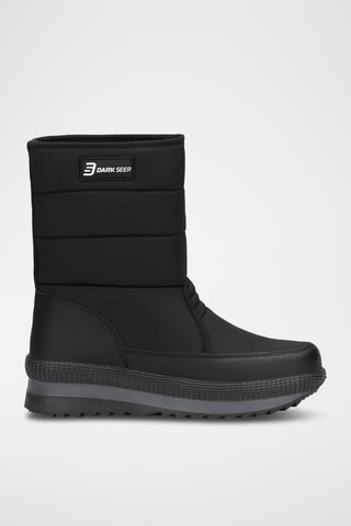 Botines con plataforma - Negro