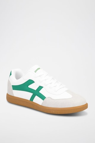 Zapatillas - Blanco y verde
