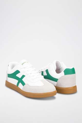 Zapatillas - Blanco y verde