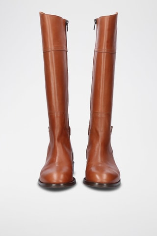 Bottes en cuir - Marron