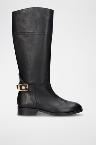 Bottes en cuir - Noir