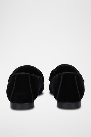 Mocassins en cuir - Noir