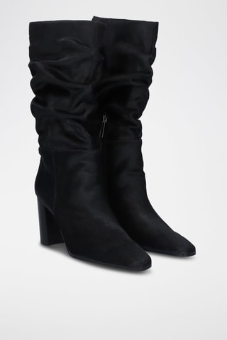 Bottes en cuir - Noir