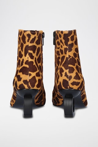 Bottines en cuir - Marron