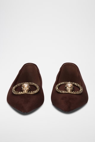 Ballerines  - Marron