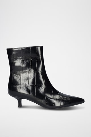 Bottines vernies - Noir