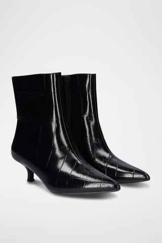 Bottines vernies - Noir