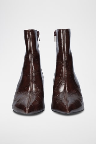 Bottines vernies - Marron
