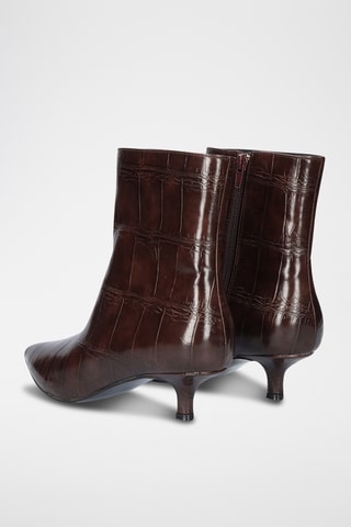 Bottines vernies - Marron