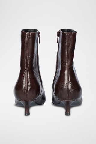 Bottines vernies - Marron