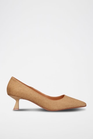 Escarpins en cuir - Camel