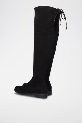 Cuissardes en cuir - Noir