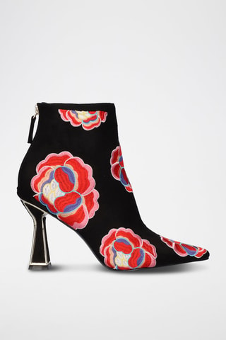 Bottines - Noir et rouge