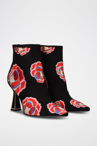 Bottines - Noir et rouge