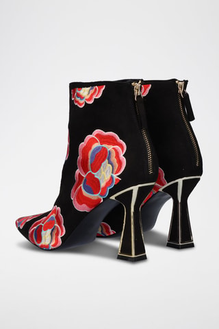 Bottines - Noir et rouge