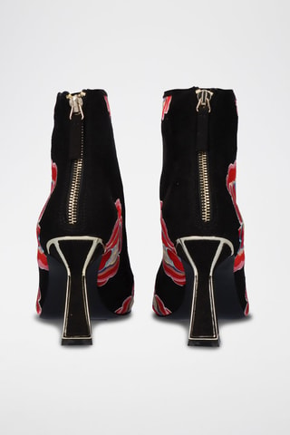 Bottines - Noir et rouge