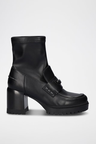 Bottines à talons - Noir