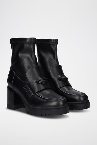 Bottines à talons - Noir