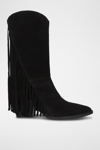 Bottes en cuir - Noir