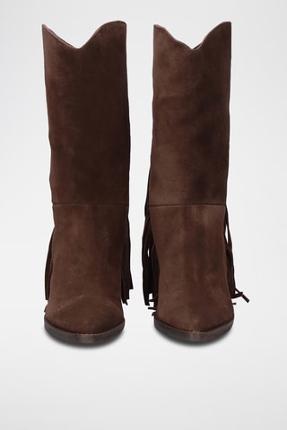 Bottes en cuir - Marron