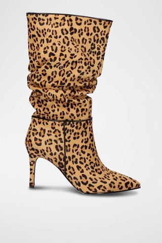 Bottes en cuir - Marron