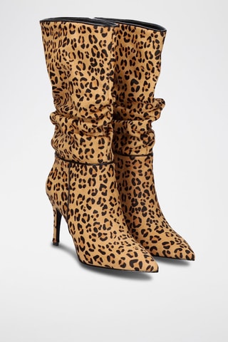 Bottes en cuir - Marron