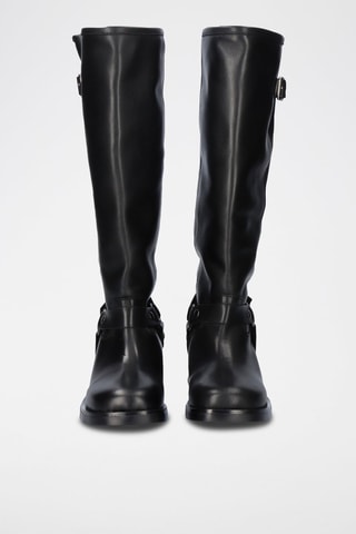 Bottes en cuir - Noir