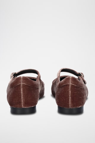 Babies en cuir - Gris