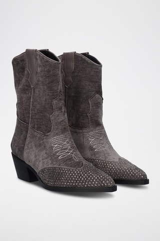 Bottines - Gris