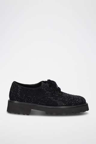 Derbys en cuir - Noir