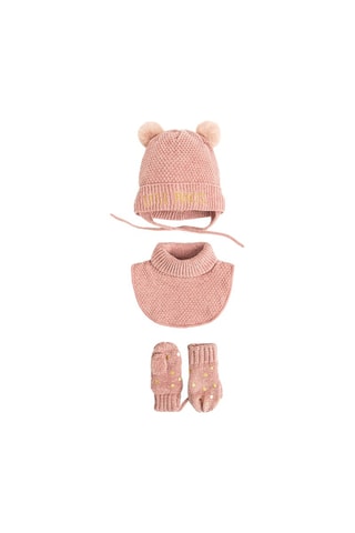 Ensemble 3 pièces - Vieux rose