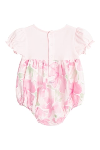 Bandeau et barboteuse - Rose