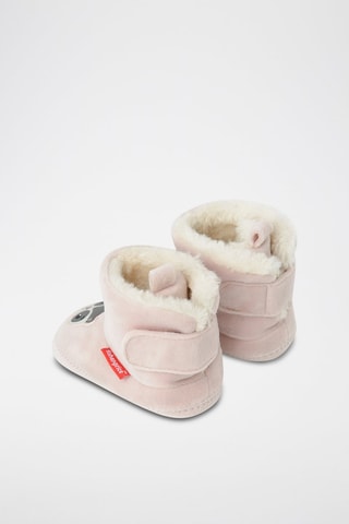 Chaussons fourrés - Rose